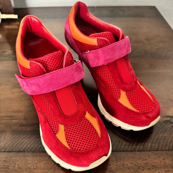 The Tepper Heel SNEEX *Limited Edition Color Red* Size 8 Comfortable Heels - Picture 2 of 5